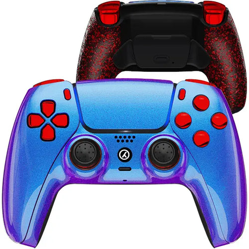 PS5 XYKOTIC Sunset Blue/Red.